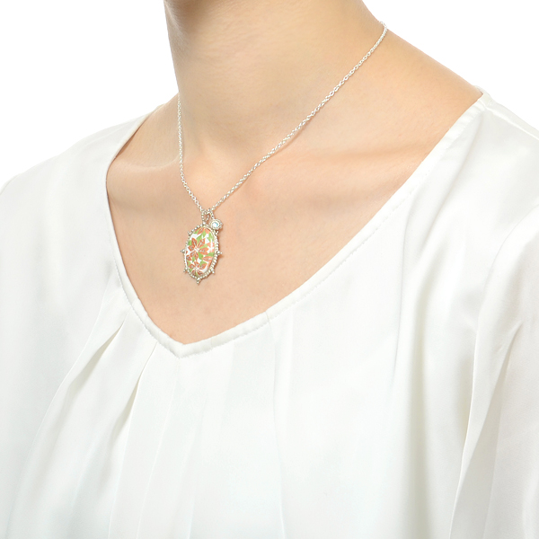 シルバーネックレス