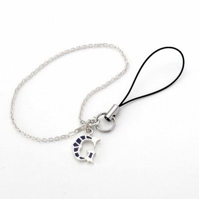 シルバー携帯ストラップ