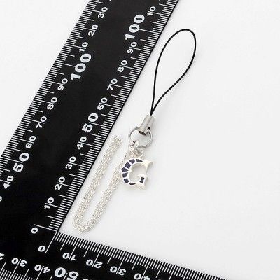 シルバー携帯ストラップ