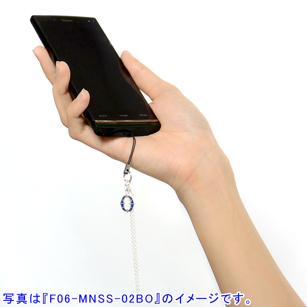 シルバー携帯ストラップ