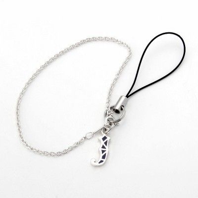 シルバー携帯ストラップ