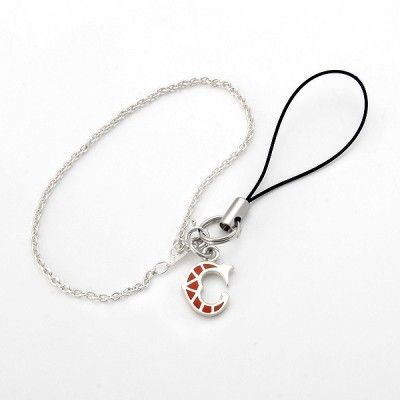 シルバー携帯ストラップ