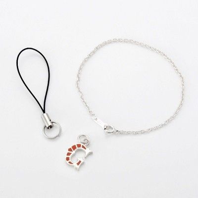 シルバー携帯ストラップ