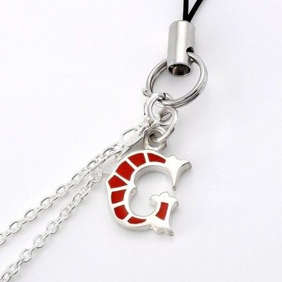 シルバー携帯ストラップ