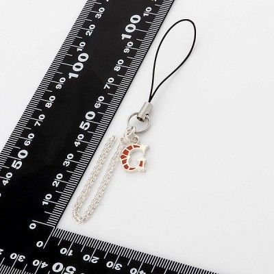 シルバー携帯ストラップ