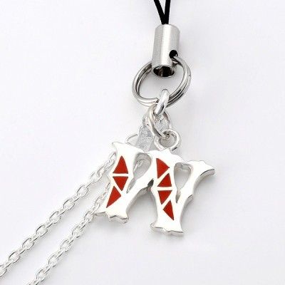 シルバー携帯ストラップ