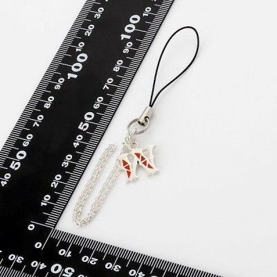 シルバー携帯ストラップ