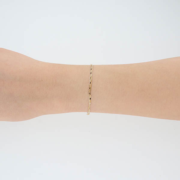 イエローゴールドブレスレット