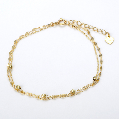 イエローゴールドブレスレット