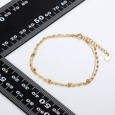 イエローゴールドブレスレット