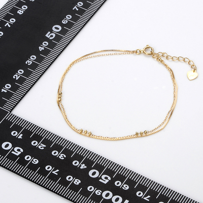 イエローゴールドブレスレット