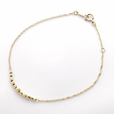 イエローゴールドブレスレット