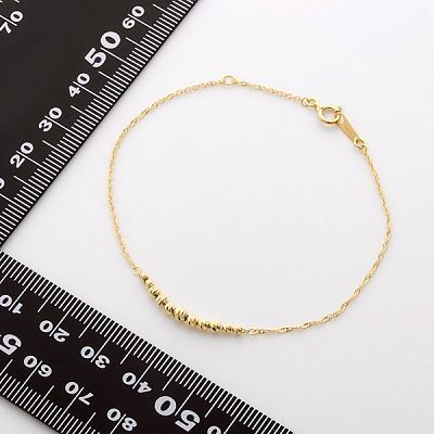 イエローゴールドブレスレット