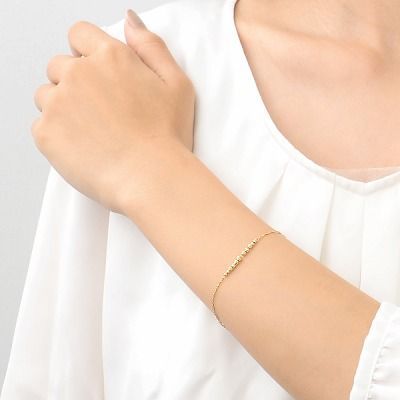 イエローゴールドブレスレット
