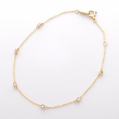 イエローゴールドブレスレット