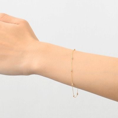 イエローゴールドブレスレット