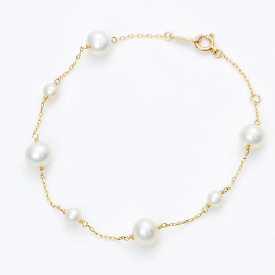 イエローゴールドブレスレット