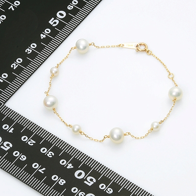 イエローゴールドブレスレット