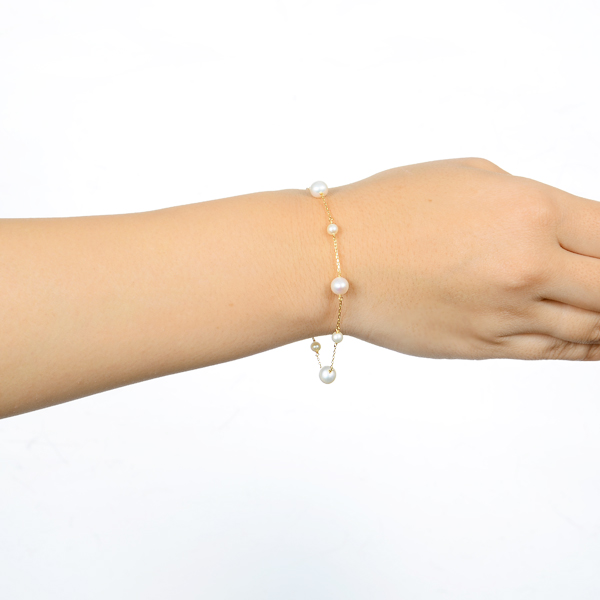 イエローゴールドブレスレット