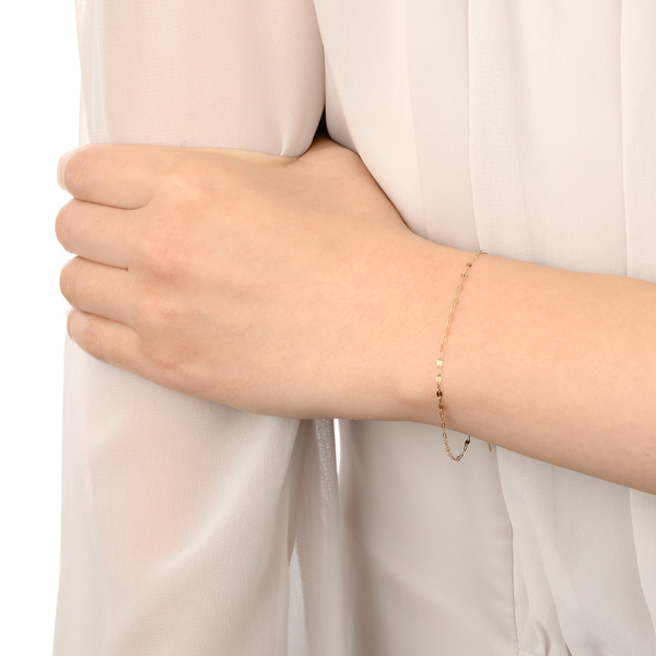 イエローゴールドブレスレット