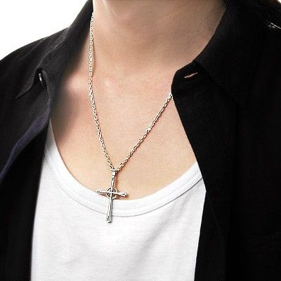 シルバーネックレス