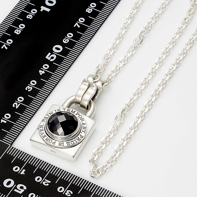 シルバーネックレス