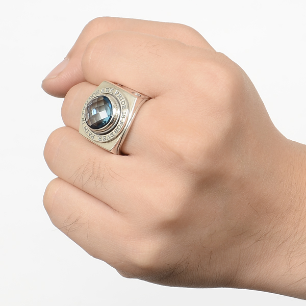 シルバーカレッジリング