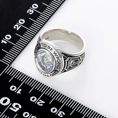 シルバーピンキーリング