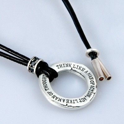 レザーネックレス