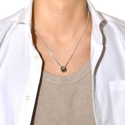 シルバーネックレス