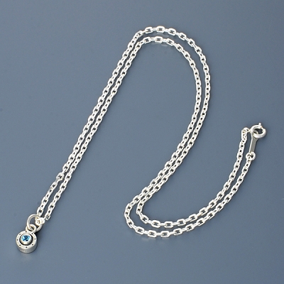 シルバーネックレス