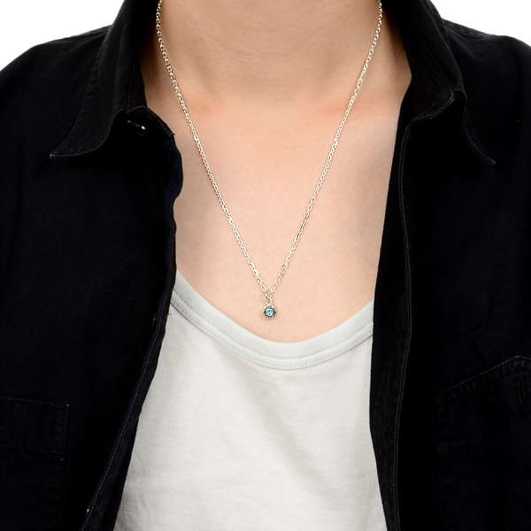 シルバーネックレス