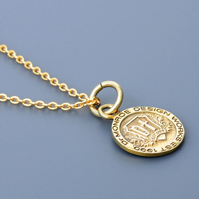 イエローゴールドネックレス