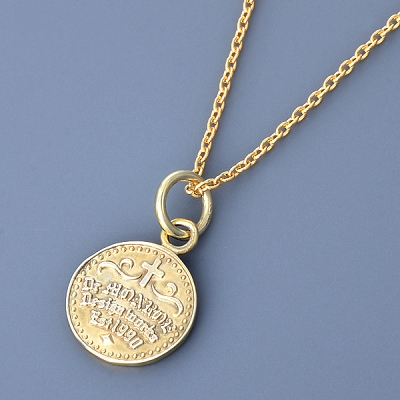 イエローゴールドネックレス