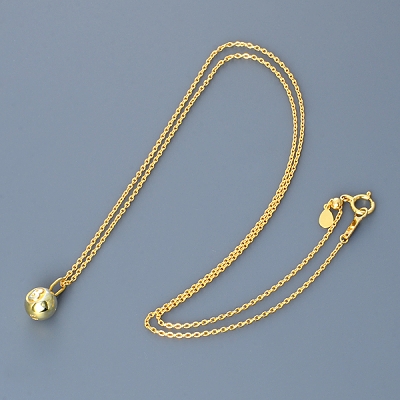 イエローゴールドネックレス