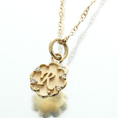 イエローゴールドペンダントトップ