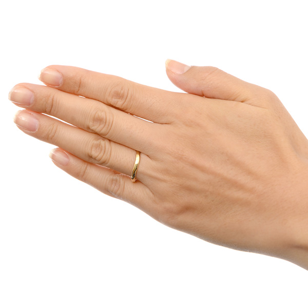 イエローゴールドマリッジリング