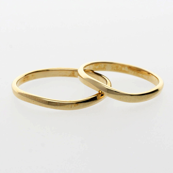 イエローゴールドマリッジリング