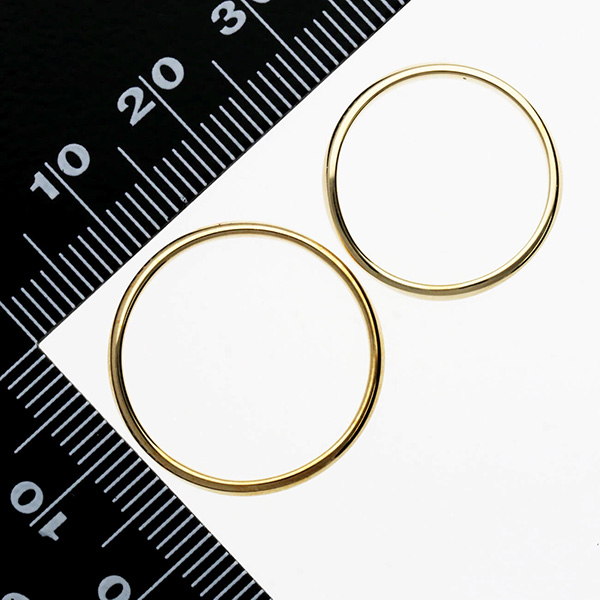 イエローゴールドマリッジリング