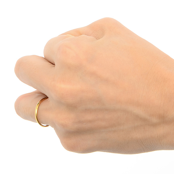 イエローゴールドマリッジリング