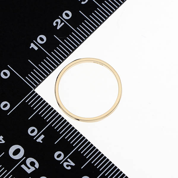 イエローゴールドリング