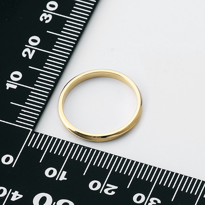 イエローゴールドリング