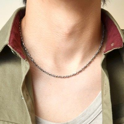 シルバーネックレス