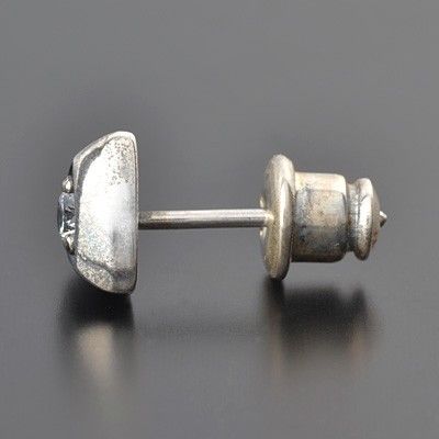 シルバースタッドピアス(片耳用)