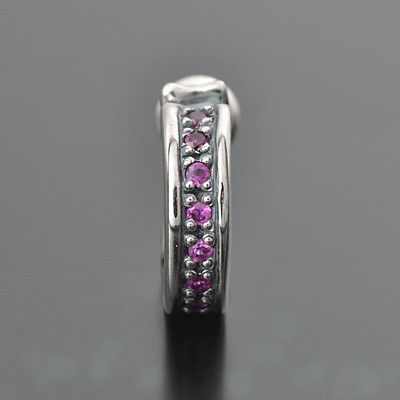 シルバーフープピアス(片耳用)