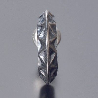 シルバーフープピアス(片耳用)