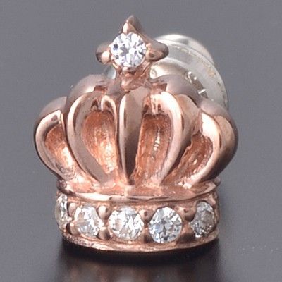 シルバースタッドピアス(片耳用)