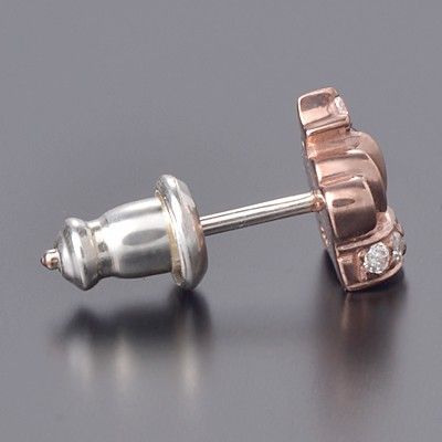 シルバースタッドピアス(片耳用)