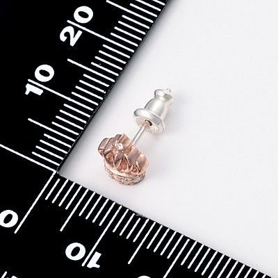 シルバースタッドピアス(片耳用)