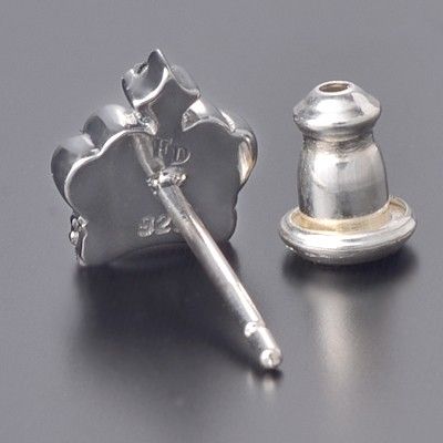 シルバースタッドピアス(片耳用)